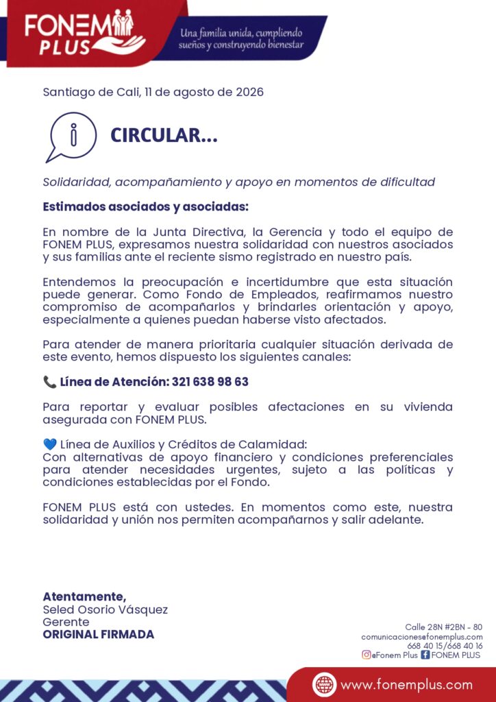 COMUNICADO EXTERNO page 0001